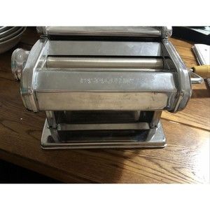 Deluxe Atlas Pasta Queen Marcato Himark #15-4590 Noodle Maker Made In Italy